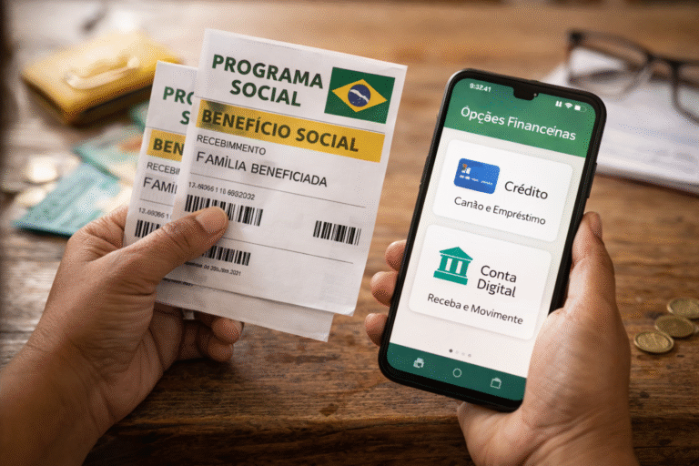 Benefícios Sociais e Opções Financeiras: Crédito e Contas Para Quem Recebe Benefício